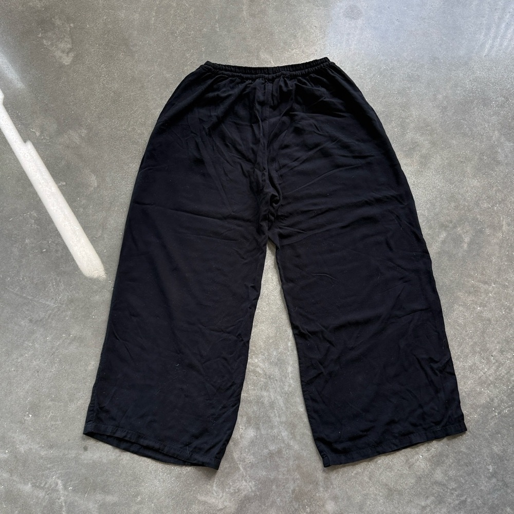 Country Textile Black Culotte Pants - Picture 6 of 9